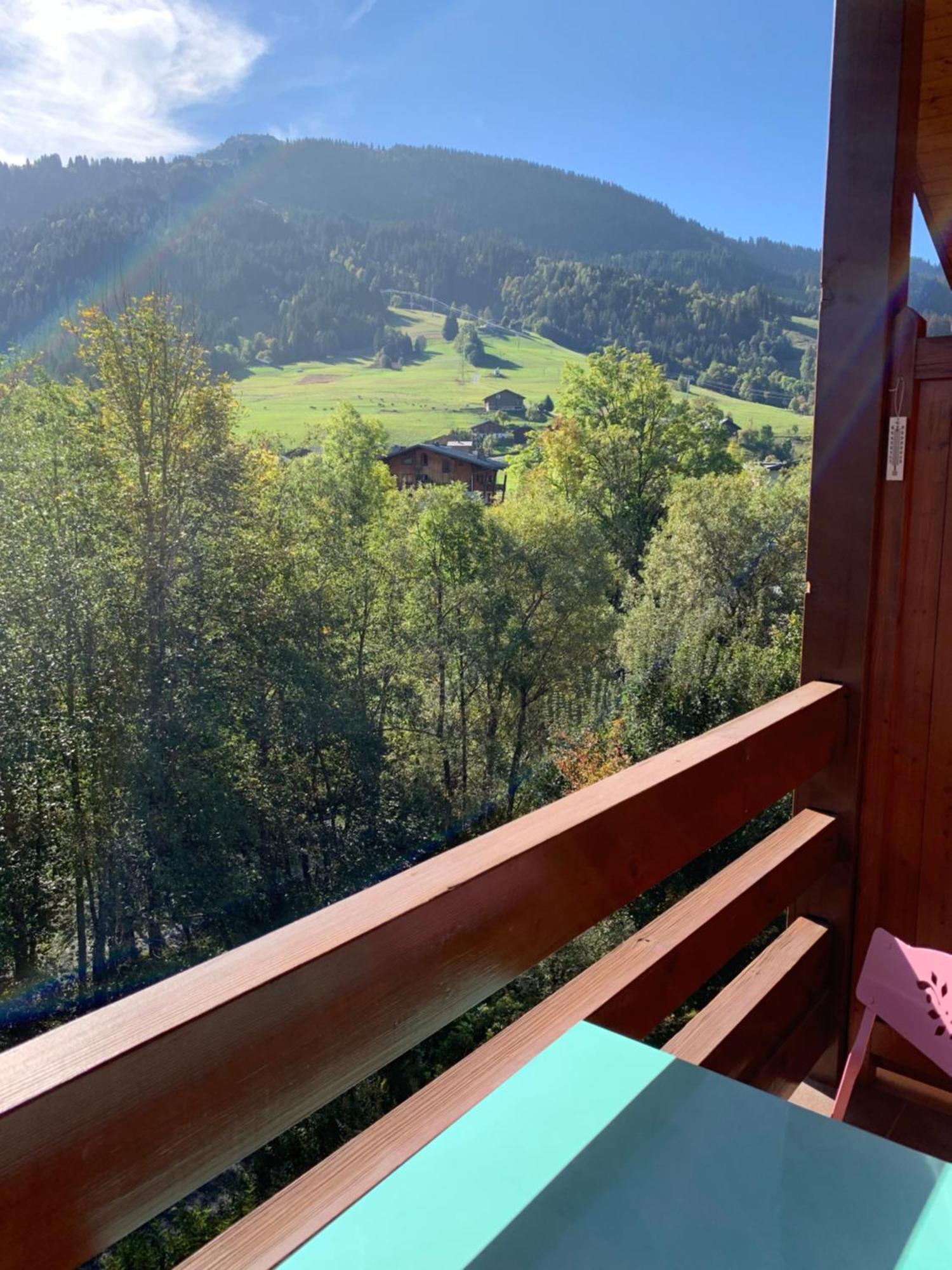 Appartement Vue Piste De Ski Praz-sur-Arly Exterior foto